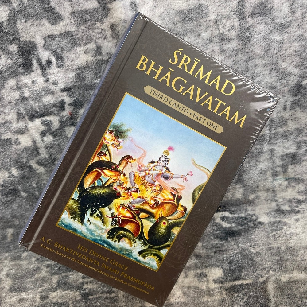 Srimad Bhagavatam Third Canto Part One Hardcover NEW SEALED BBT Swami Prabhupada